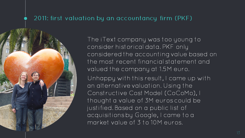 Start-Up Valuation: first valuation by an accountancy firm
