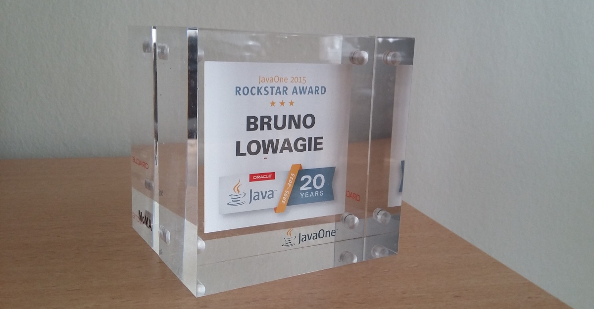 JavaOne Rockstar Award