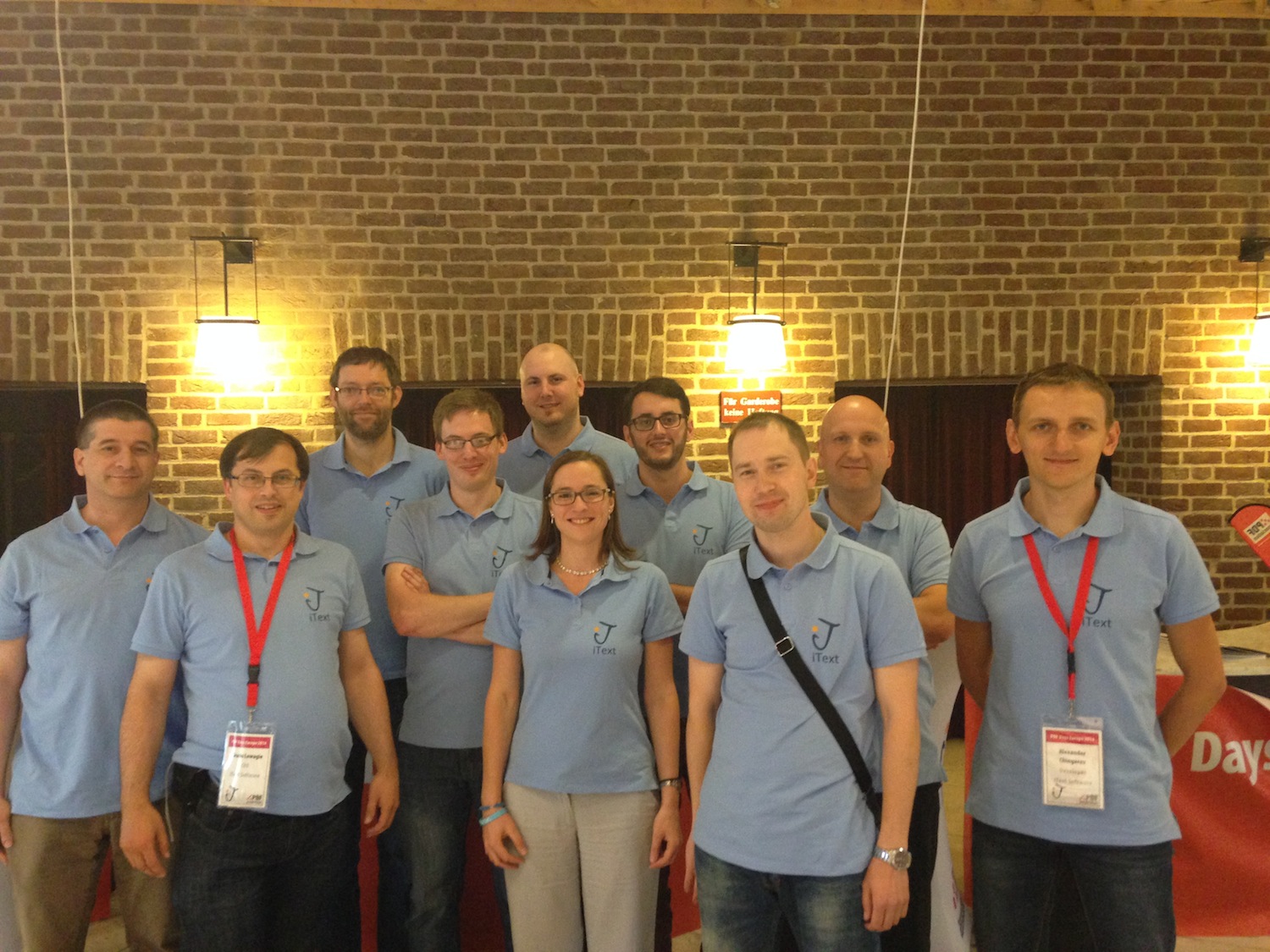 iText Summit 2014 team