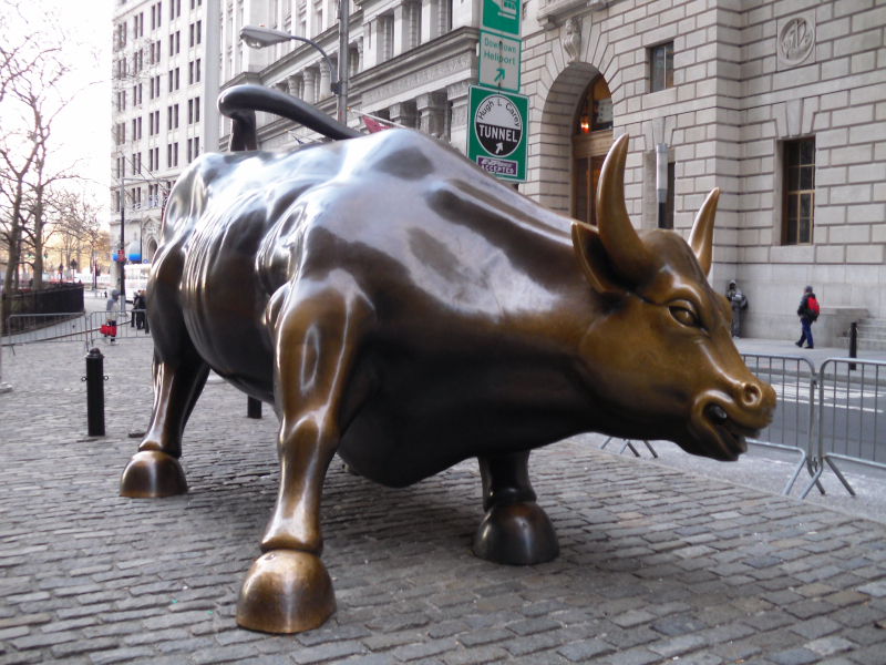 Charging Bull Bowling Green Wall Street
