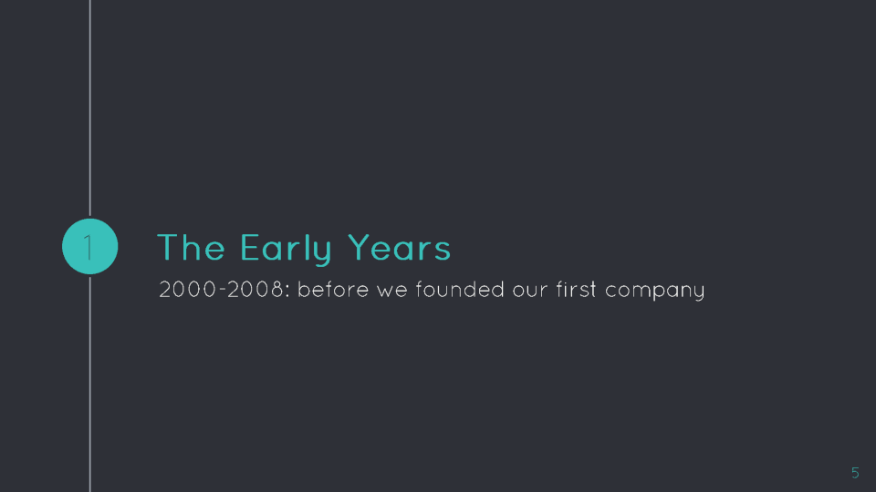 Open Source Survival: title slide part 1 (The Early Years)