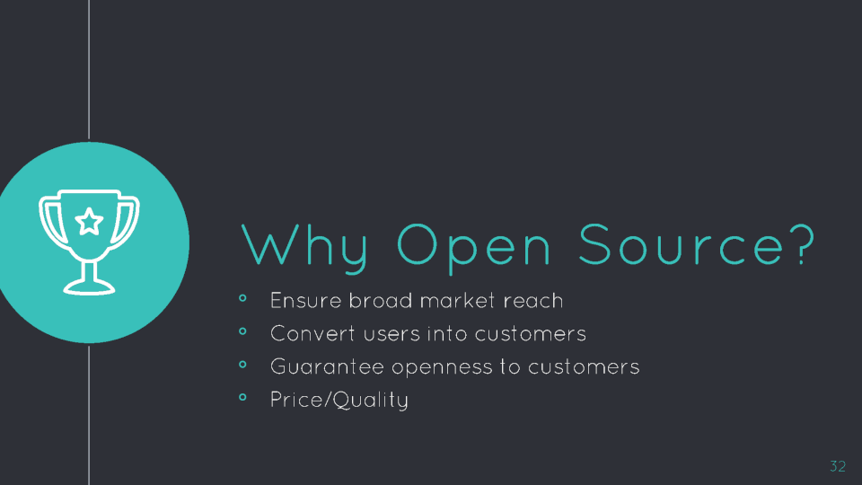 Open Source Survival: why open source (instead of closed source, proprietary software