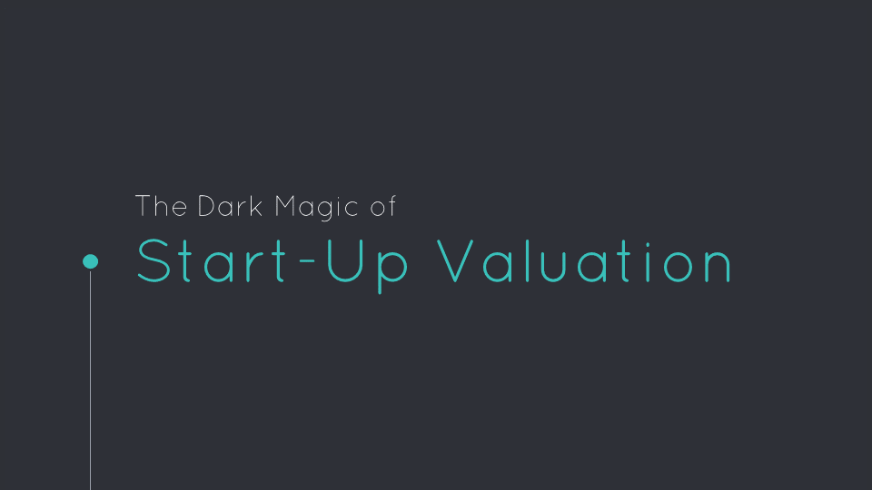 Start-Up Valuation: title page